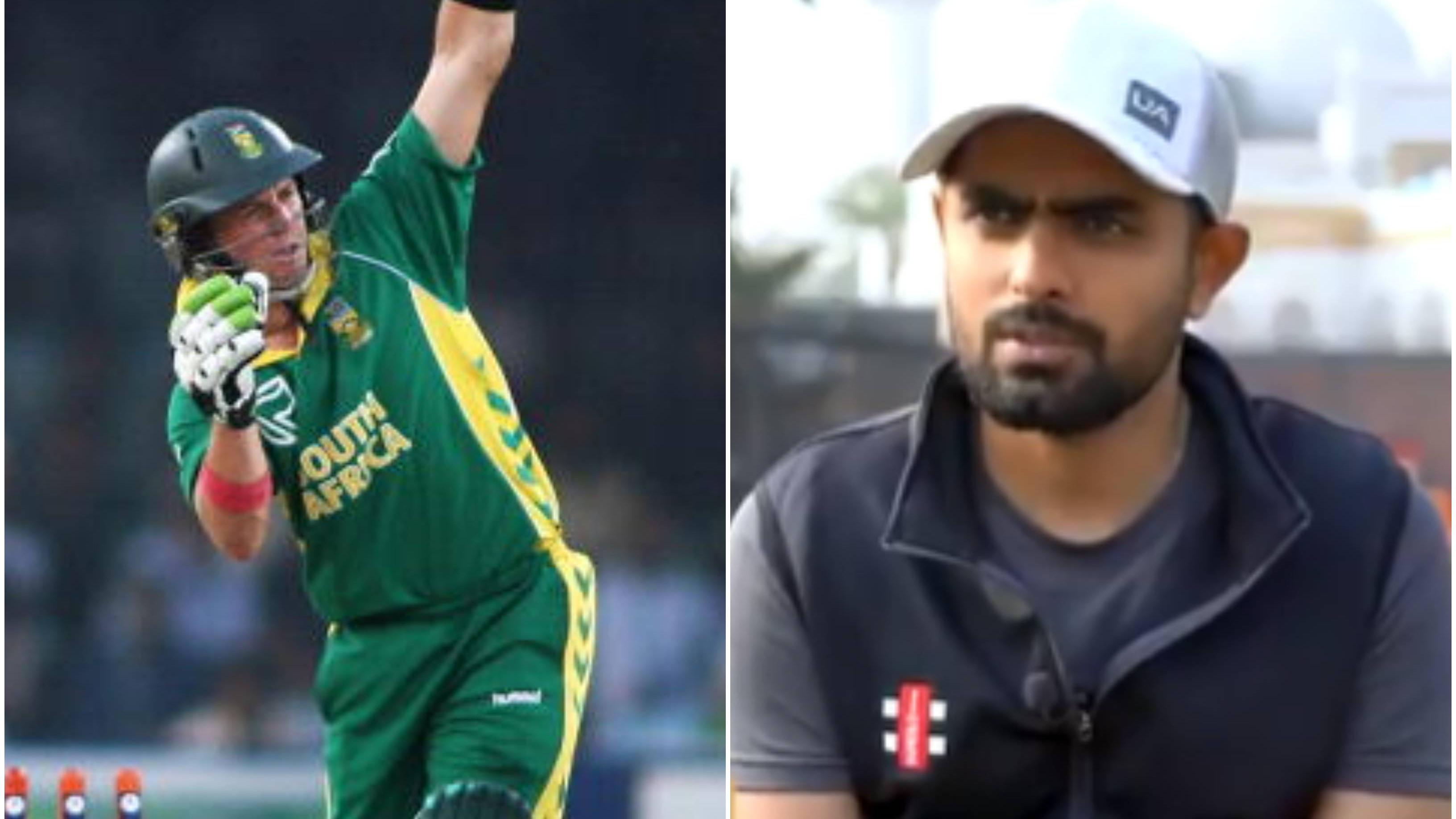 WATCH: “I was very fond of AB de Villiers,” Babar Azam recalls being ball boy during Proteas' tour of Pakistan in 2007