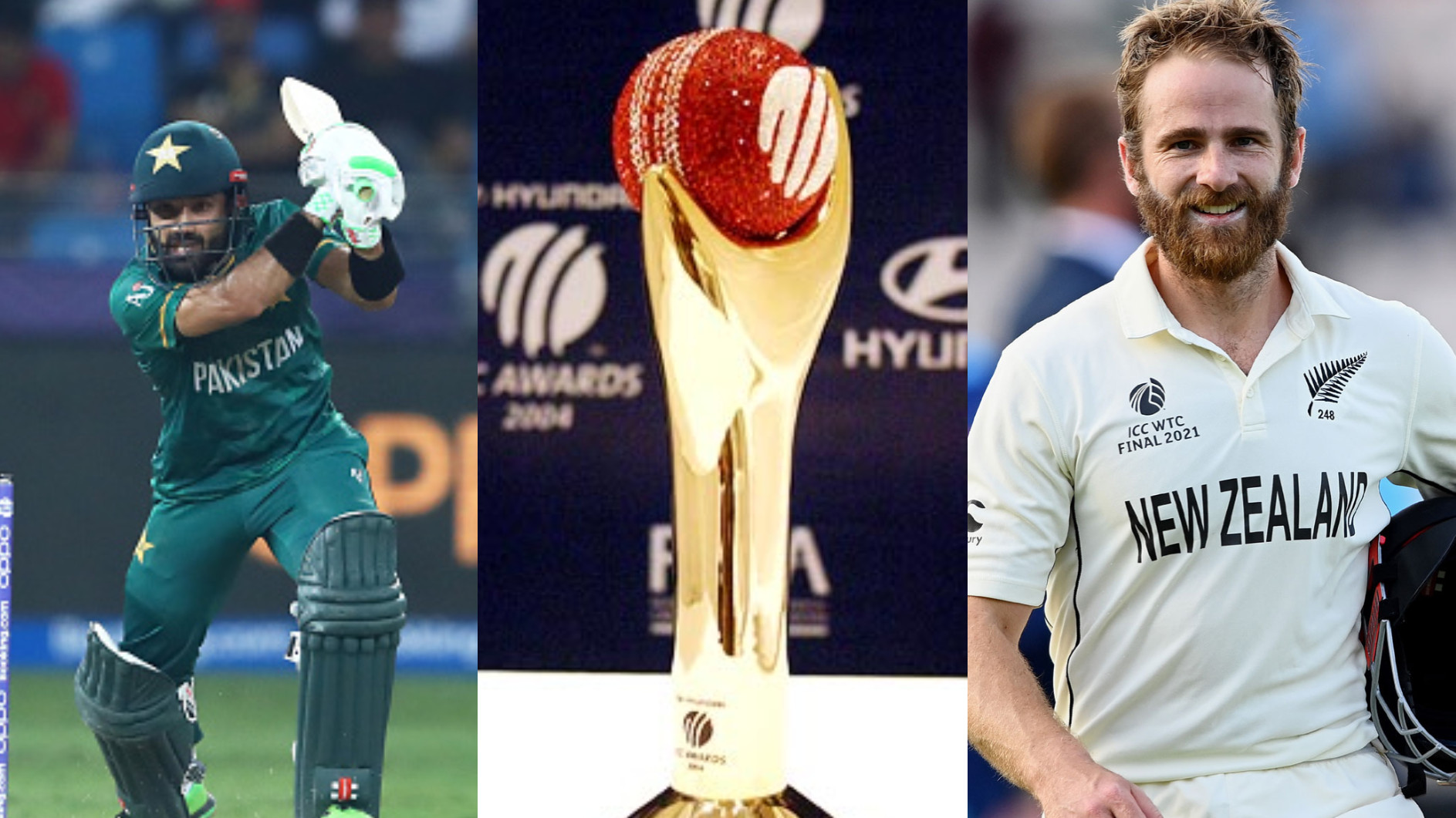 Kane Williamson, Mohammad Rizwan amongst four nominees for 2021 ICC Player of the year