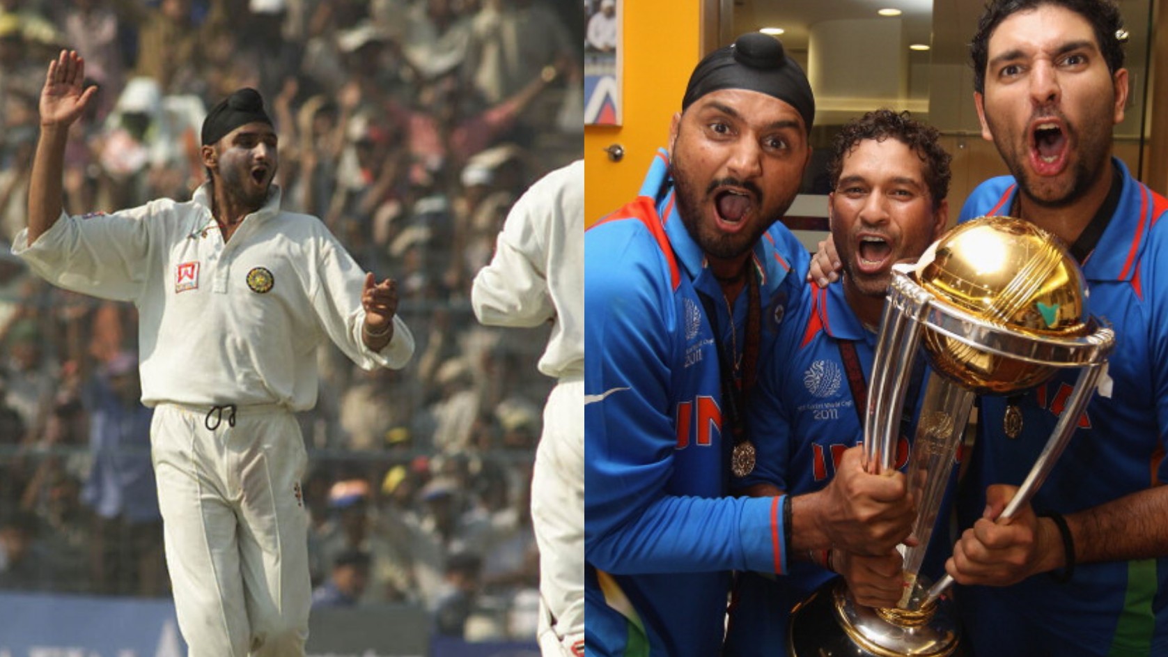 WATCH- Harbhajan Singh puts 2001 Test series win over Australia at par with the 2011 World Cup victory