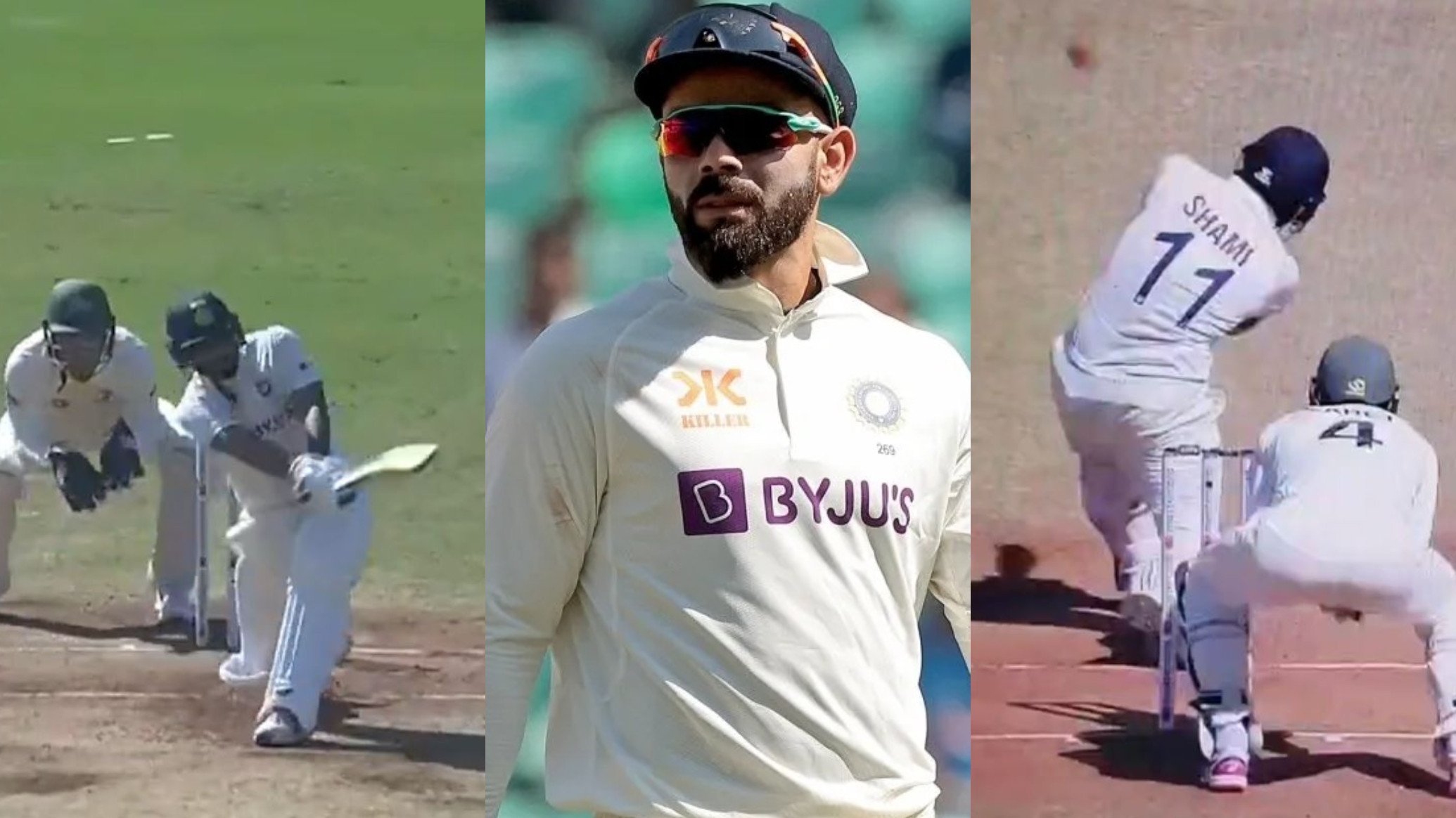 IND v AUS 2023: WATCH- Mohammad Shami hits Todd Murphy for a huge six to go past Kohli’s tally