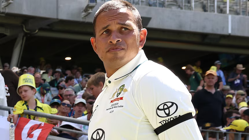 Khawaja had wore the black armband during the first AUS v PAK Test in Perth | Getty