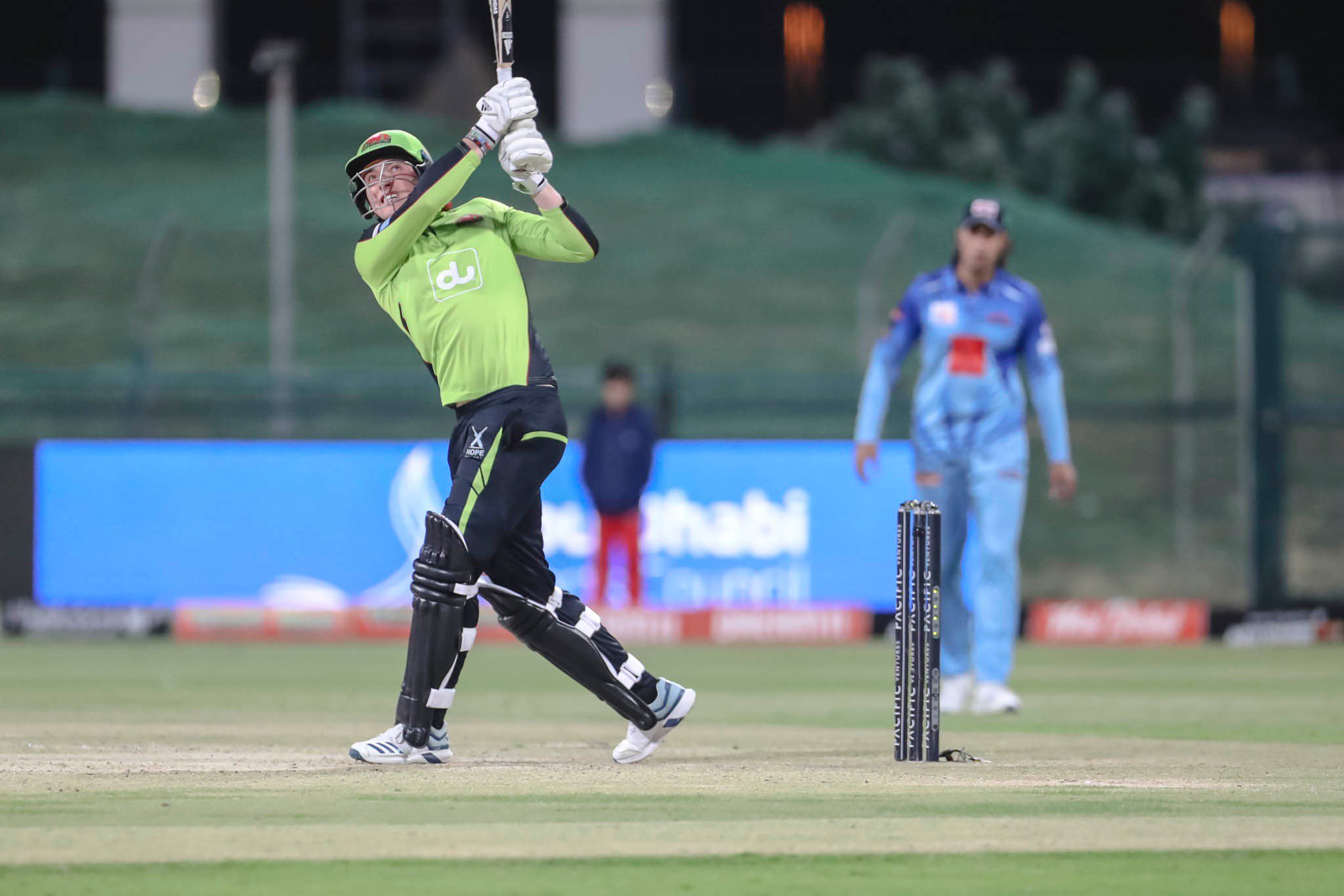 Tom Banton played an outstanding knock for Qalandars (Source: T10League/Twitter)