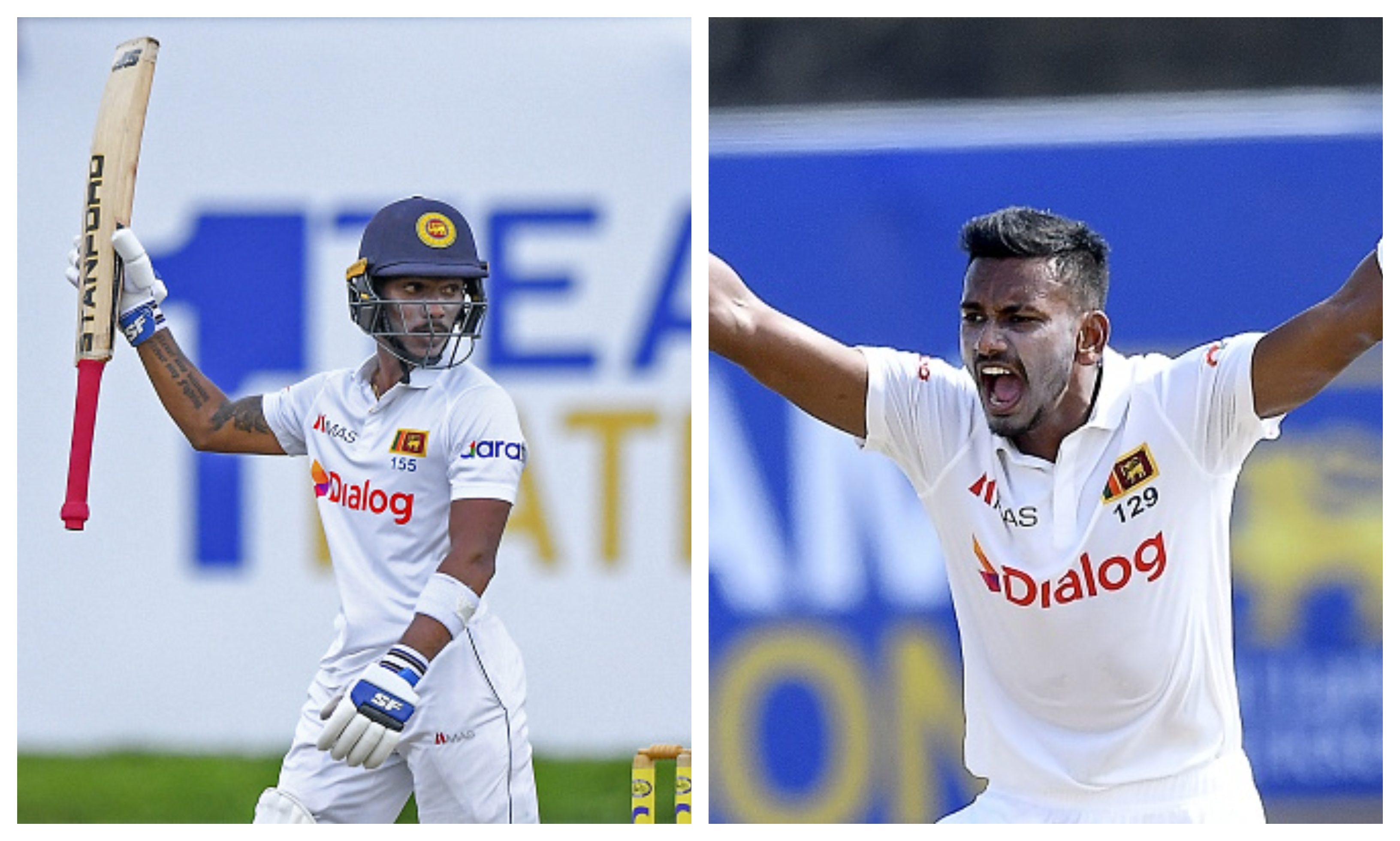 Pathum Nissanka and Dushmantha Chameera | Getty