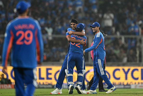 India won the fifth T20I by 46 runs | Getty