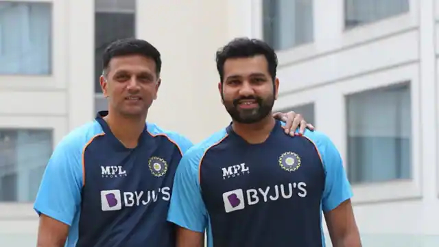 Rahul Dravid and Rohit Sharma | BCCI