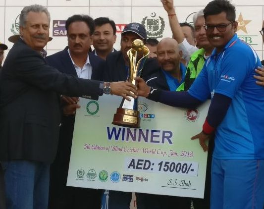 Indian Blind Cricket Team dedicate their World Cup triumph to armed forces