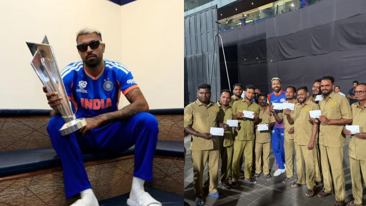 Hardik Pandya stays true to his word; rewards Wankhede groundstaff for helping him with T20 World Cup 2026 prep