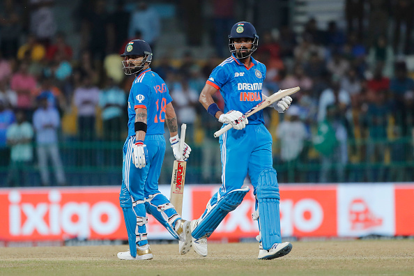 Virat Kohli and KL Rahul hit unbeaten centuries vs Pakistan | Getty 