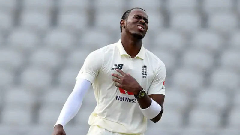 Jofra Archer ruled out for the rest of the English season with a stress fracture to lower back