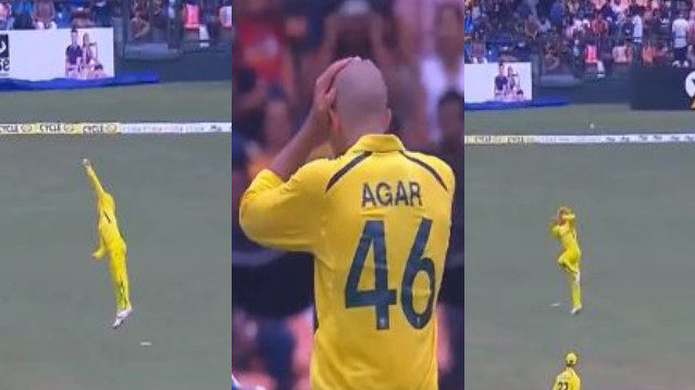 SL v AUS 2022: WATCH- David Warner's jaw-dropping one-handed catch leaves Ashton Agar in utter disbelief