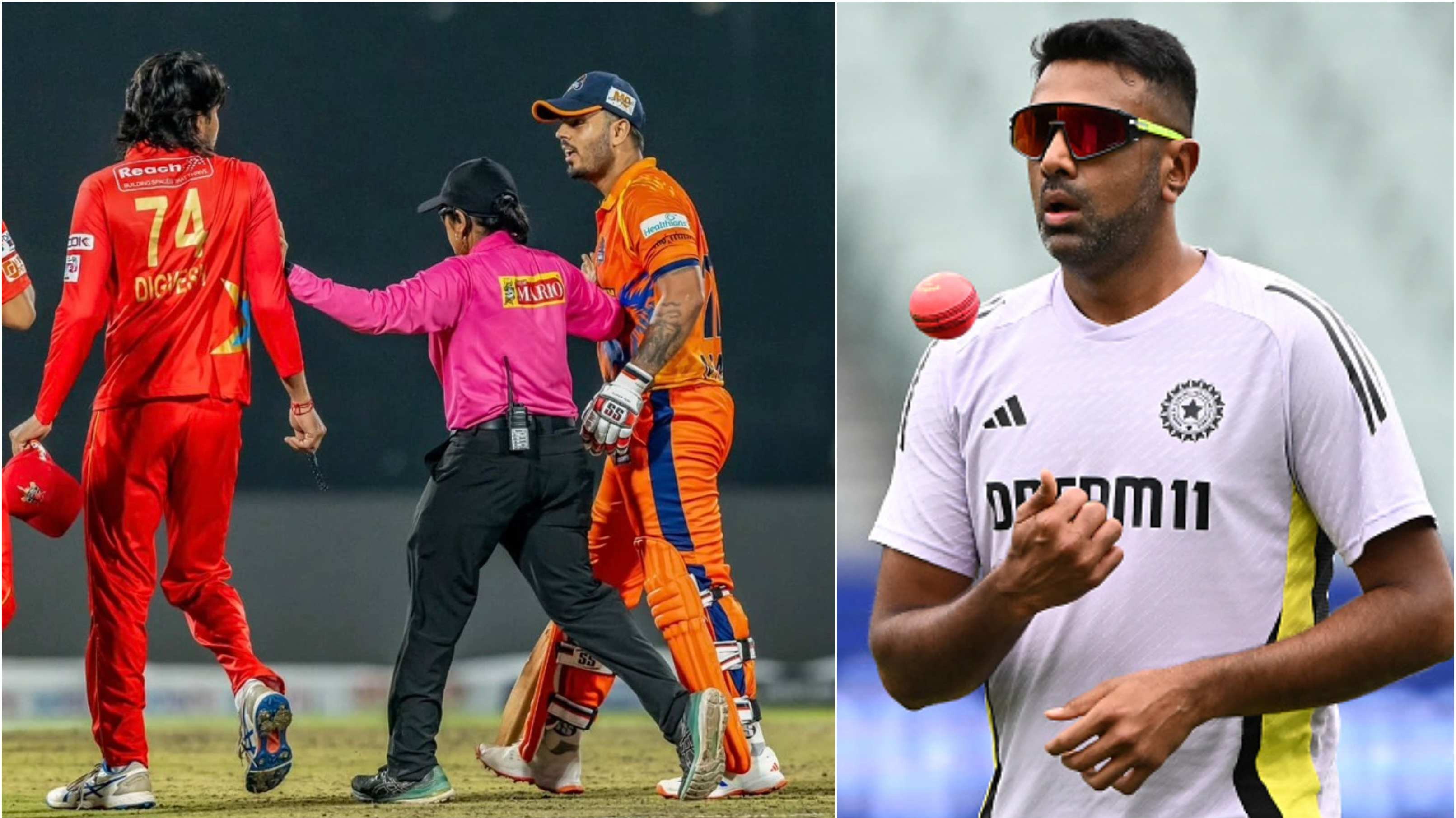 “We don't have to character assassinate,” R Ashwin’s take on ugly spat between Nitish Rana and Digvesh Rathi in DPL 2025
