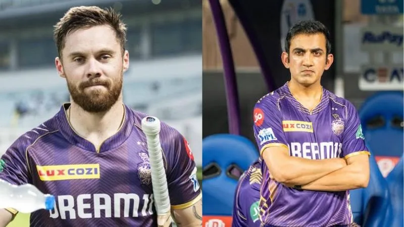 Phil Salt and Gautam Gambhir | KKR X