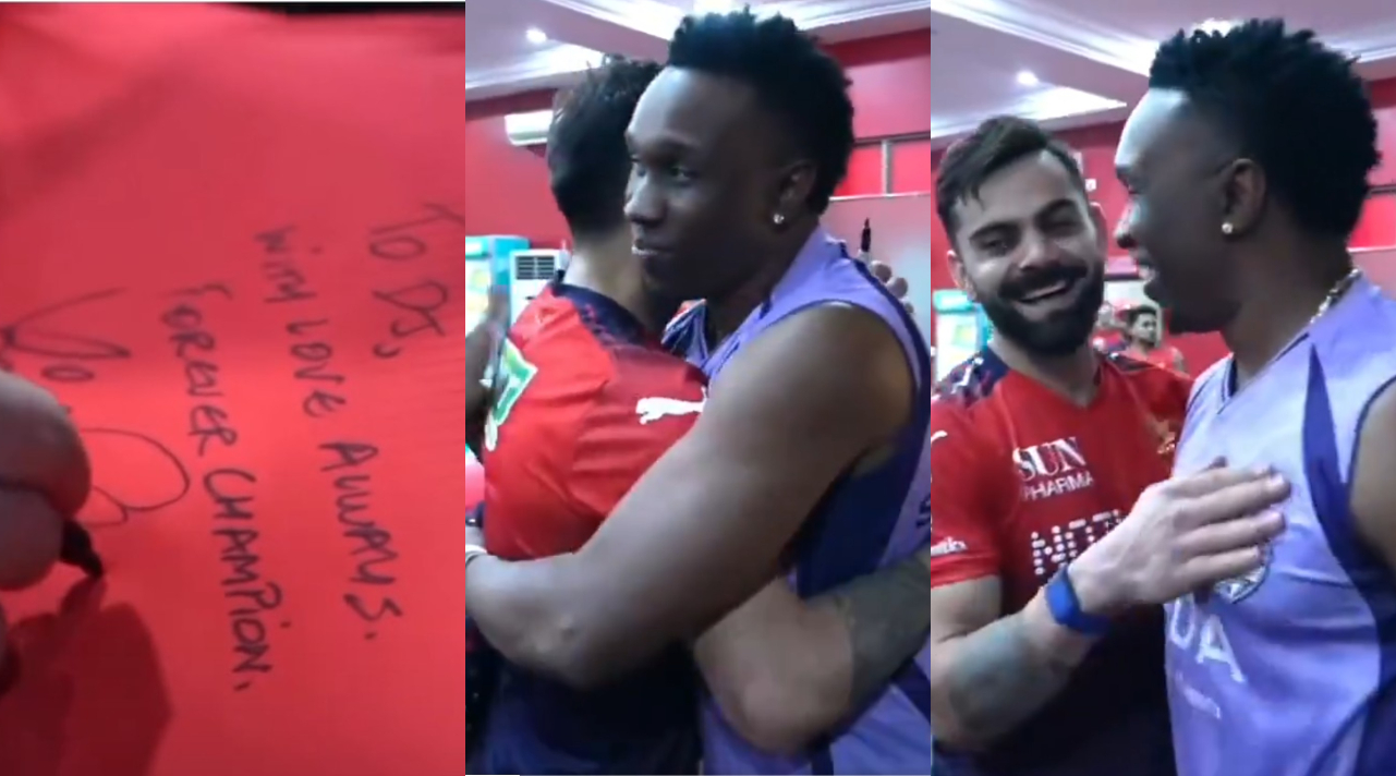 Virat Kohli and Dwayne Bravo | RCB X