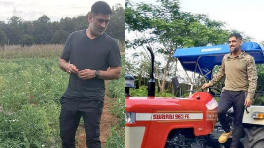 MS Dhoni throws open his agricultural farm for the public on Holi