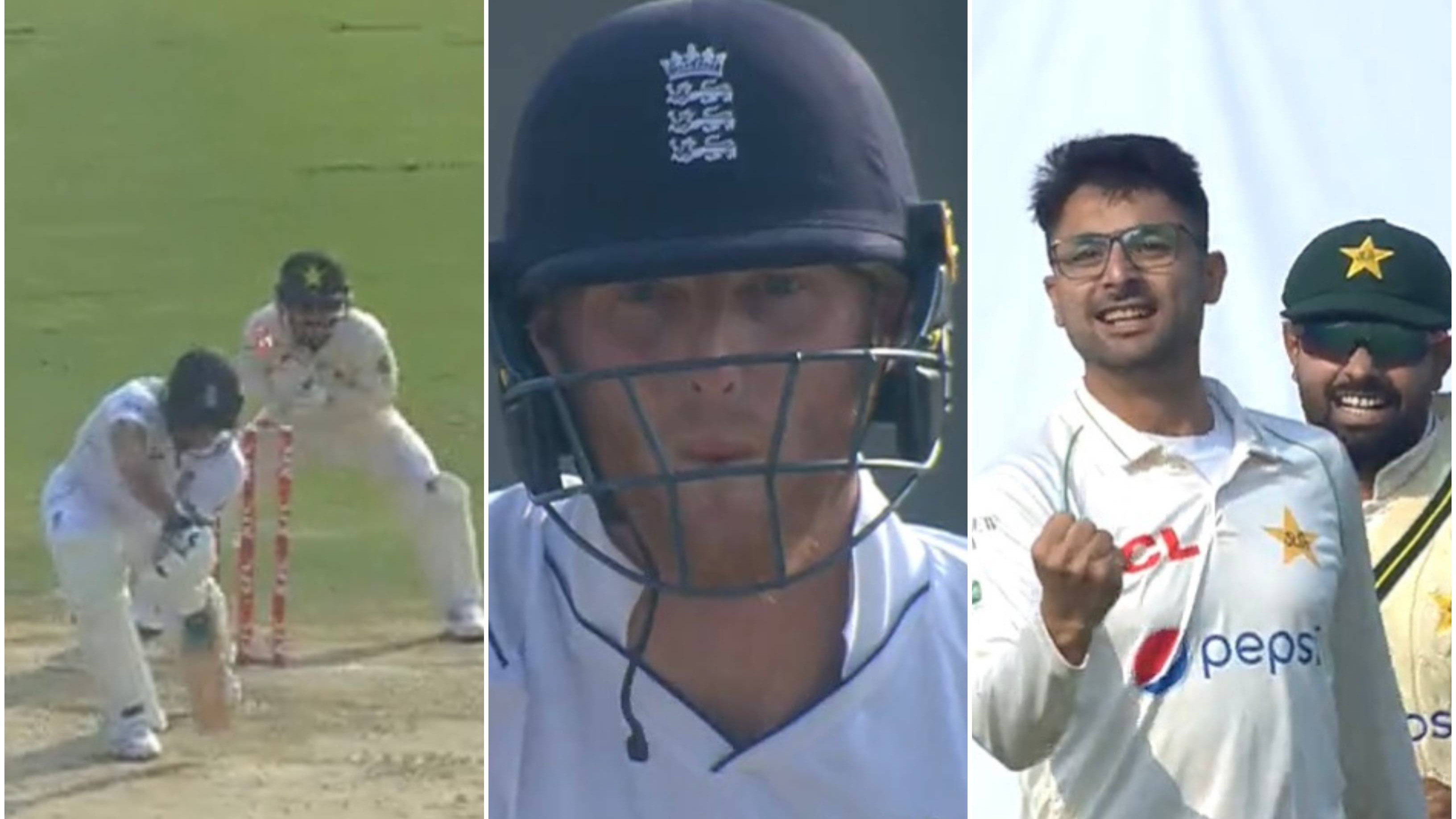 PAK v ENG 2022: WATCH – Abrar Ahmed cleans up Ben Stokes with a peach of a delivery