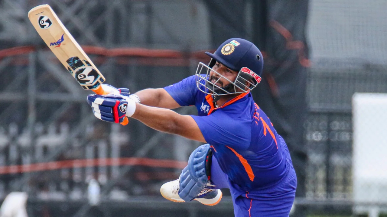 Rishabh Pant top-scored with 44 | Getty/AFP