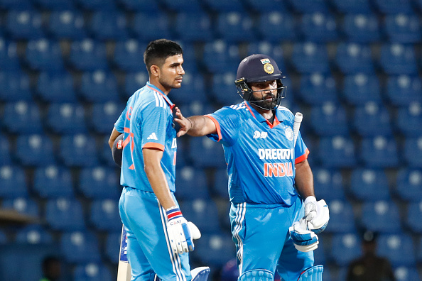 Shubman Gill and Rohit Sharma | Getty Images