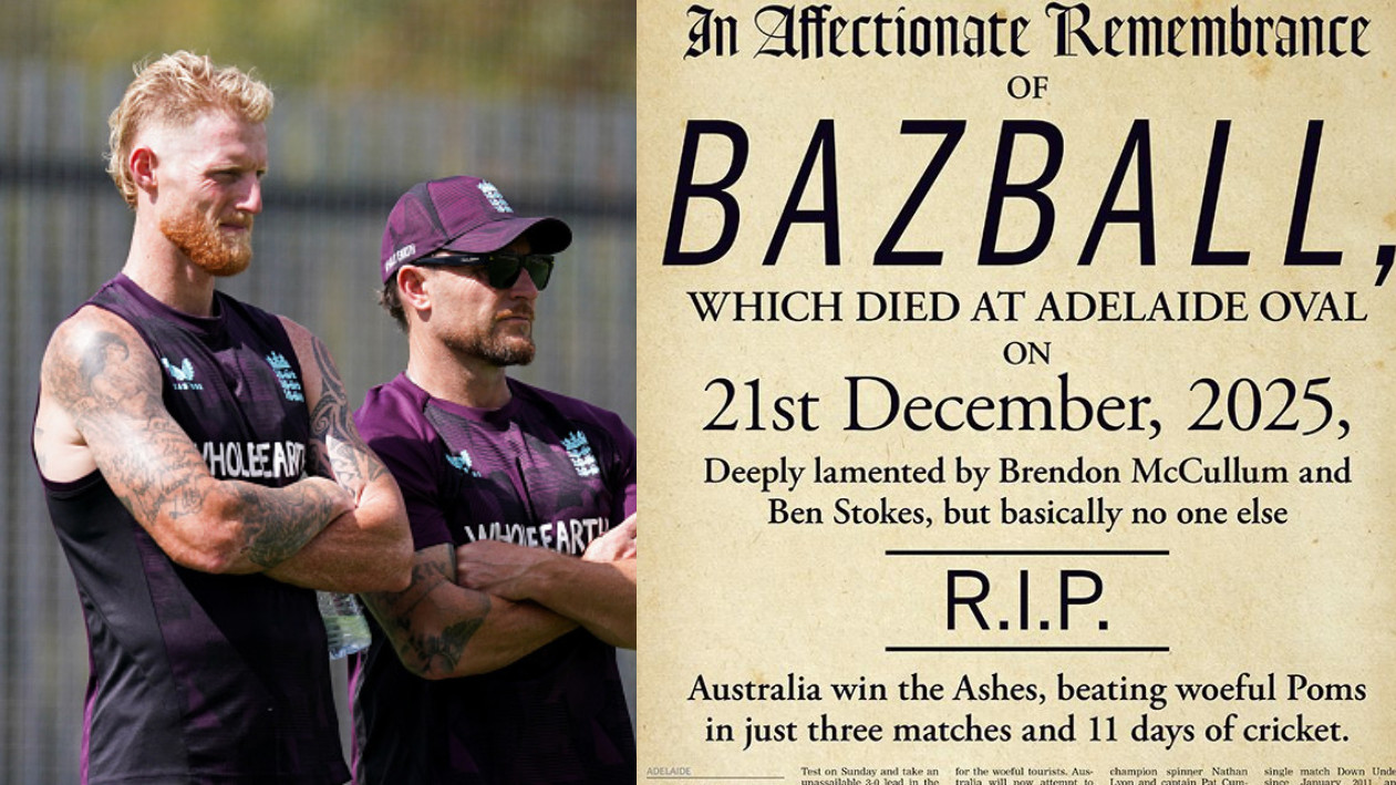 “Affectionate remembrance of Bazball”- Australian media shares mock obituary of England after Ashes 2025-26 humiliation