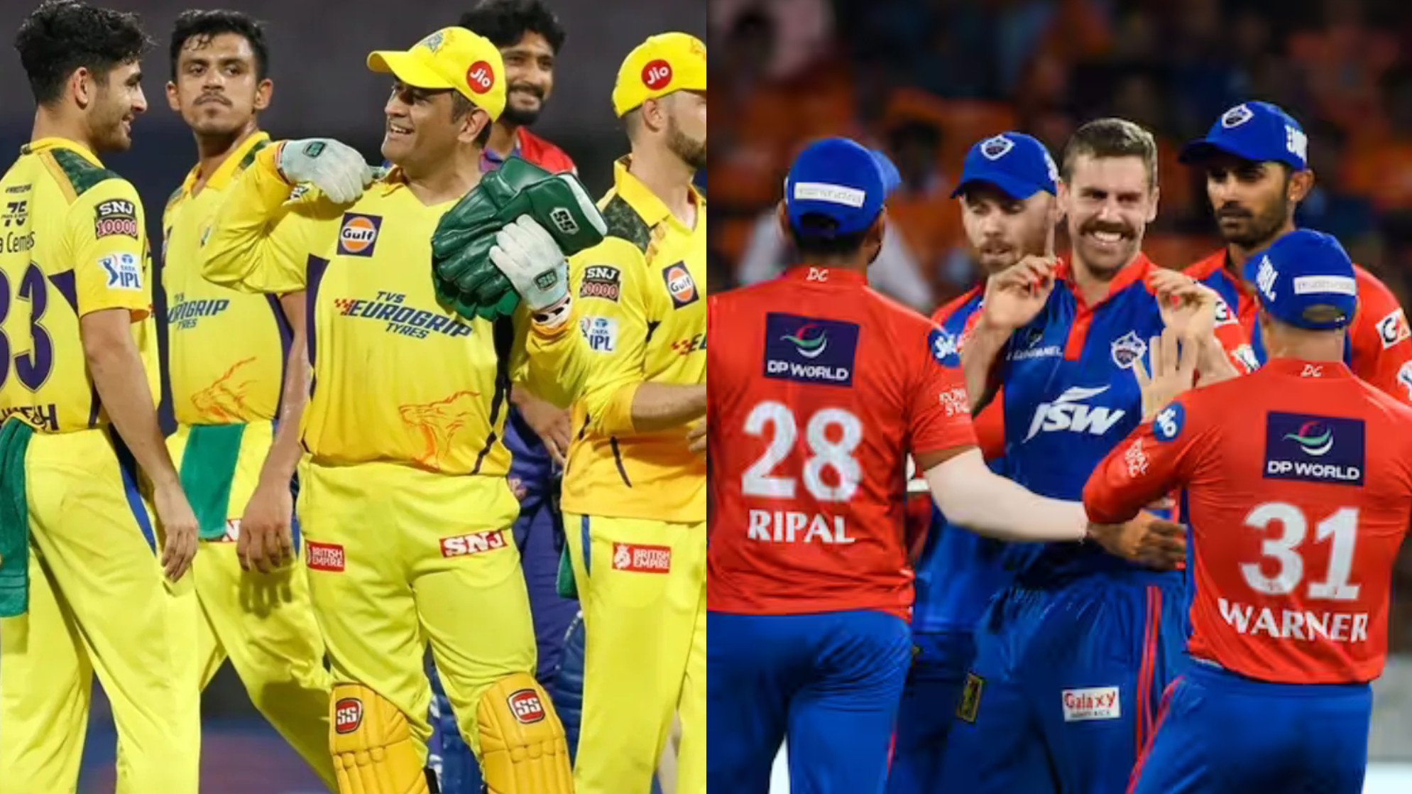 IPL 2024: List of retained and released players by Chennai Super Kings (CSK) & Delhi Capitals (DC)