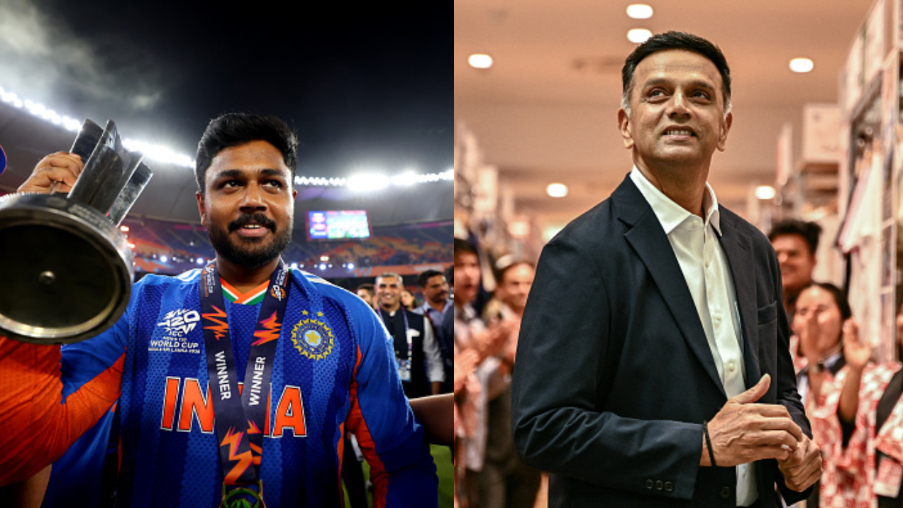 “Nice to see him be able to get it altogether”- Rahul Dravid on Sanju Samson's amazing T20 World Cup performance