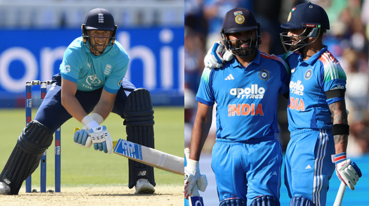 Joe Root and Virat Kohli and Rohit Sharma  | Getty