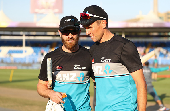 Kane Williamson and Trent Boult | Getty