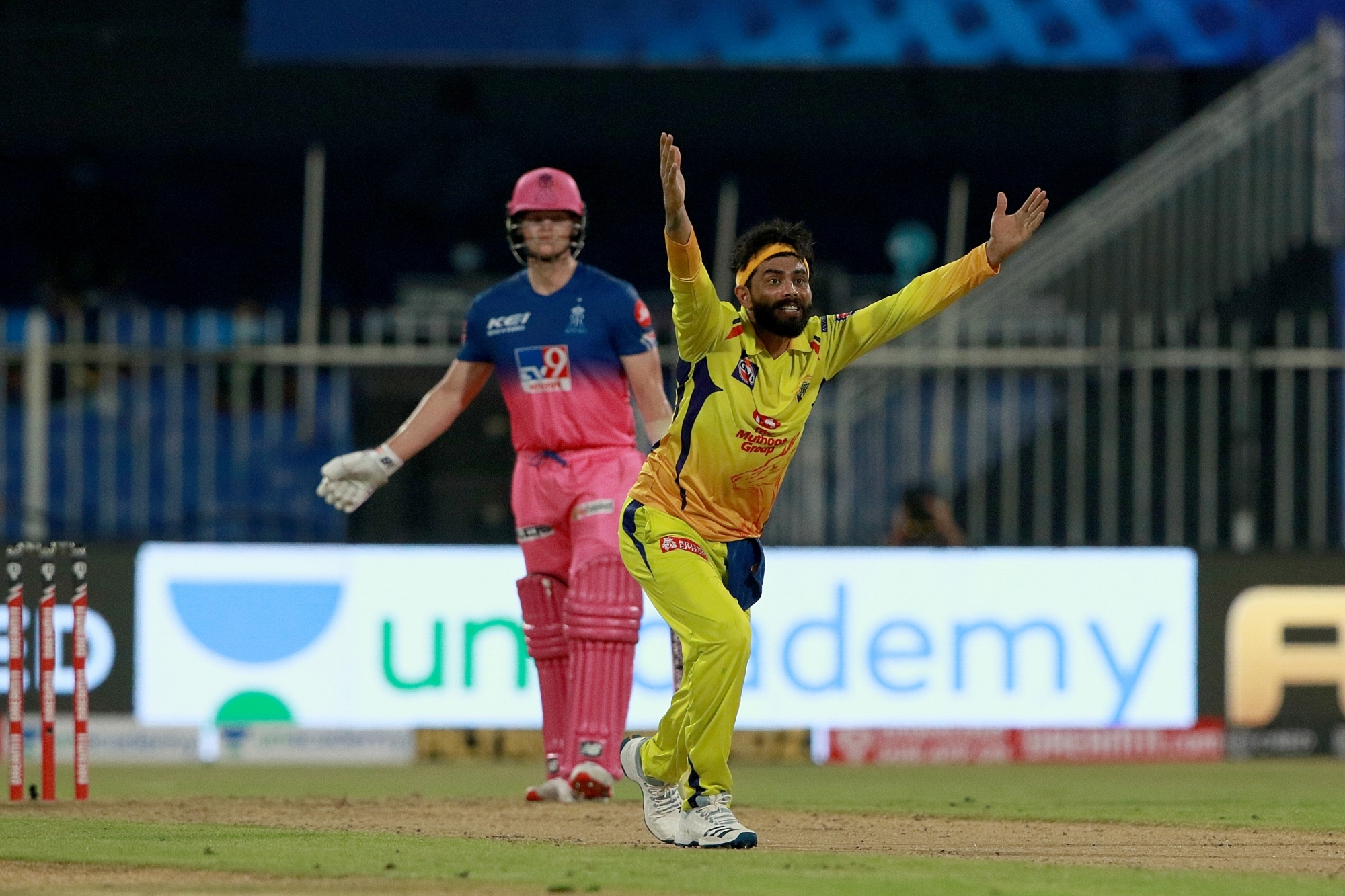 Jadeja has taken just 3 wickets in 7 matches and his form with the ball is a concern for CSK | Twitter