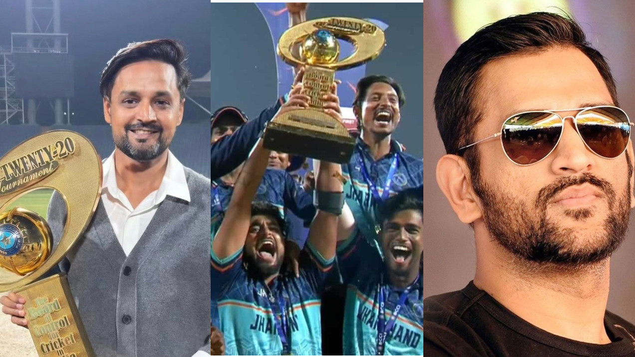 “He’s very interested in helping Jharkhand cricket grow”- Shahbaz Nadeem reveals MS Dhoni's role in team's SMAT success