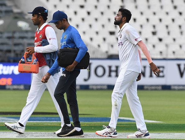 Mohammed Siraj injured his right hamstring during 2nd Test | Getty