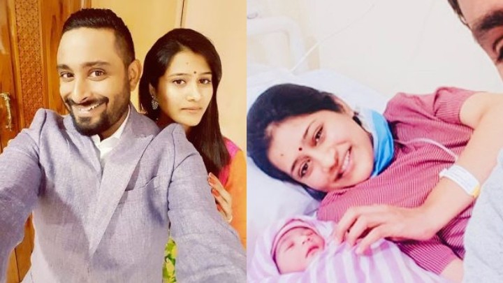 Ambati Rayudu and wife Vidya blessed with a baby; shares newborn's picture 