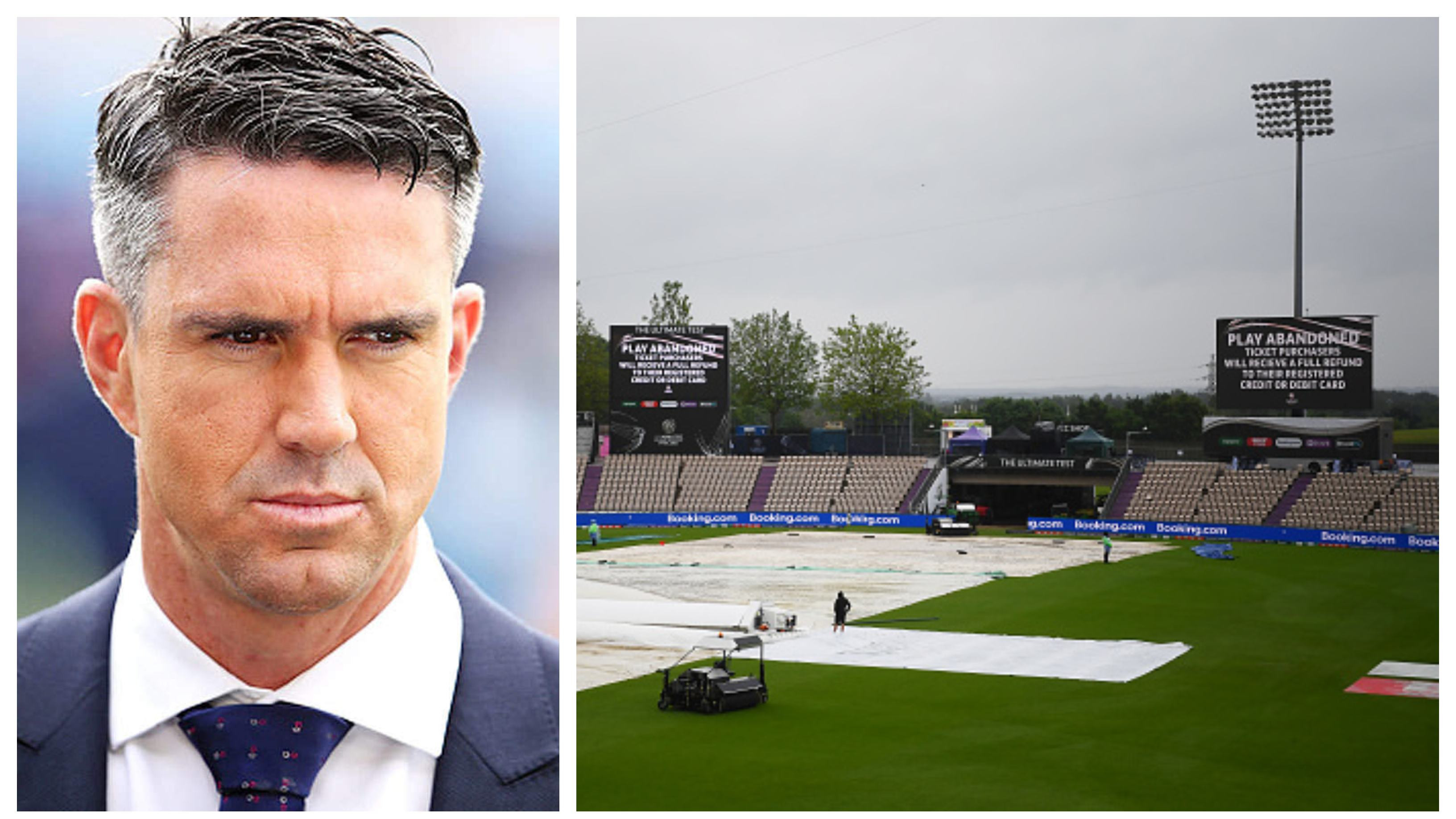 WTC 2021 Final: Pietersen says important one-off game should not be held in England as rain abandons play on Day 4