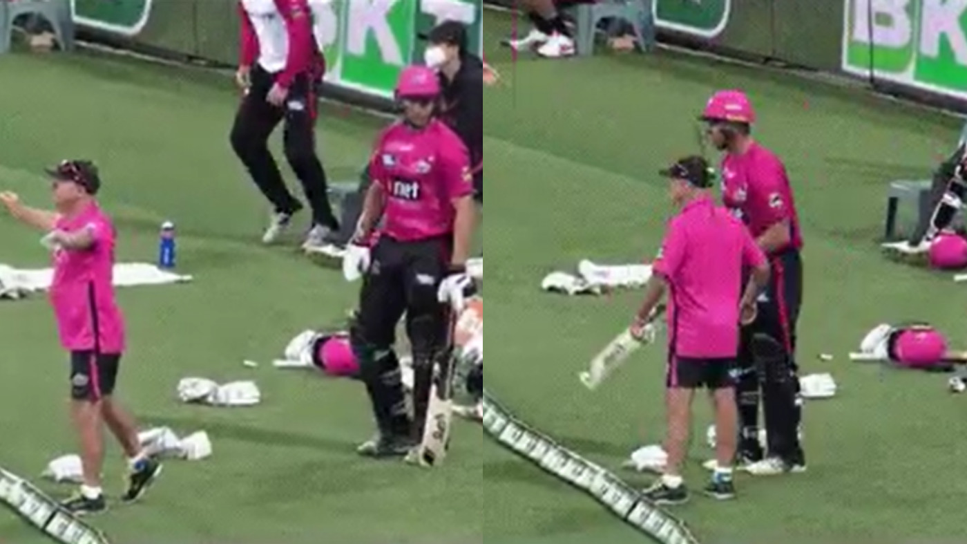 BBL 11: WATCH - Sydney Sixes make a controversial move on last delivery to enter the final; Twitterati react