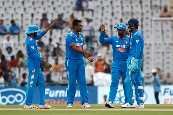 R Ashwin looked in good rhythm in the first ODI against Australia | Getty