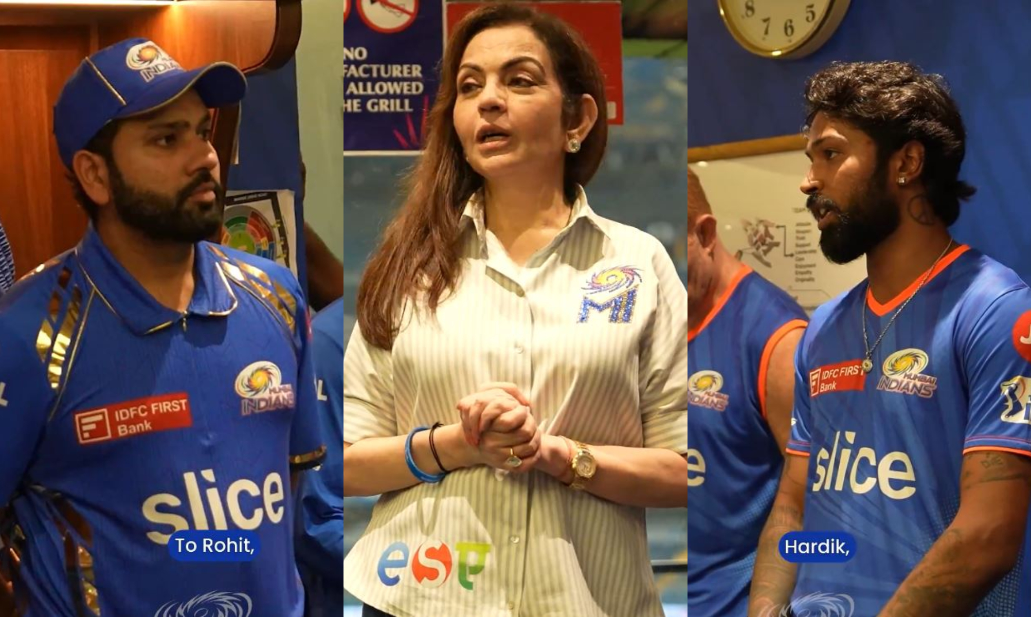 MI owner Nita Ambani addressed the MI contingent after a poor IPL 2024 season | MI X