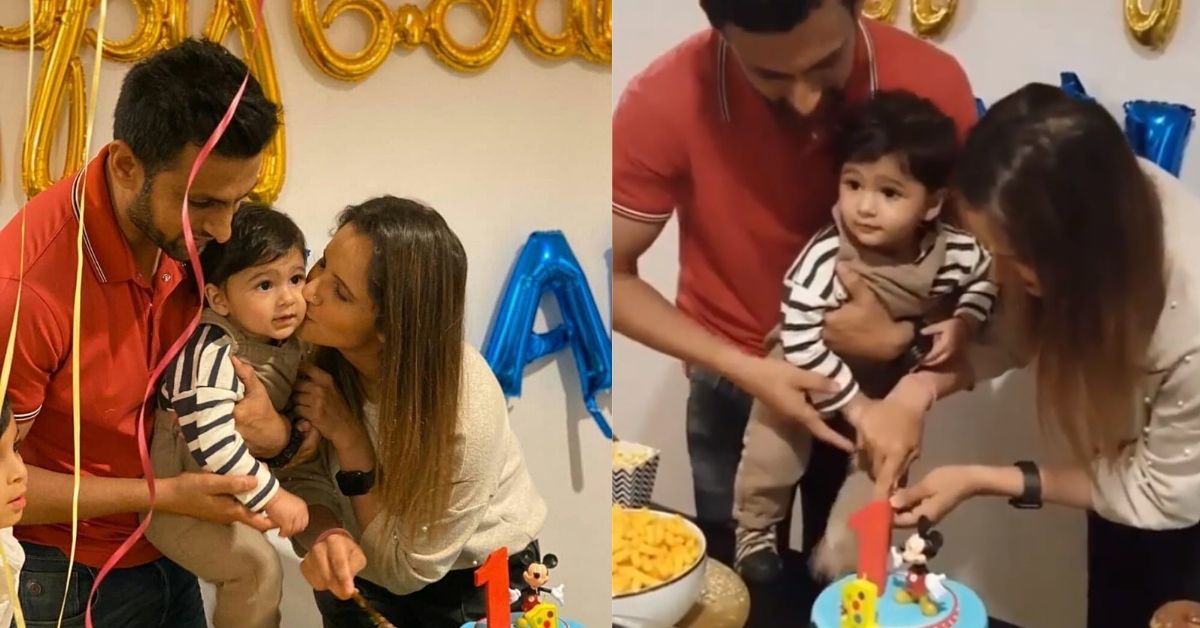 Sania and Shoaib celebrated their son's first birthday in Dubai earlier this year | Instagram