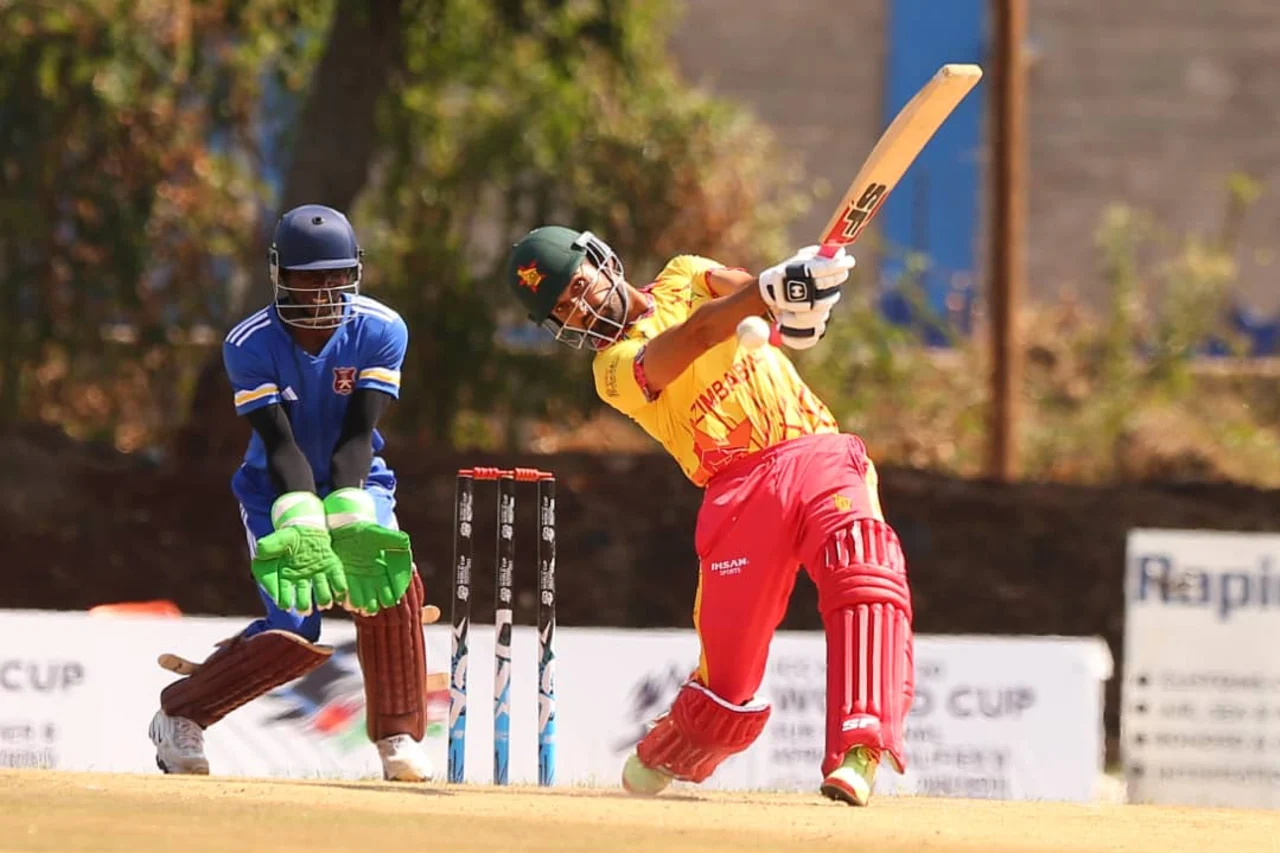 Sikandar Raza slammed 15 sixes in his 43-ball 133* | ICC Africa X