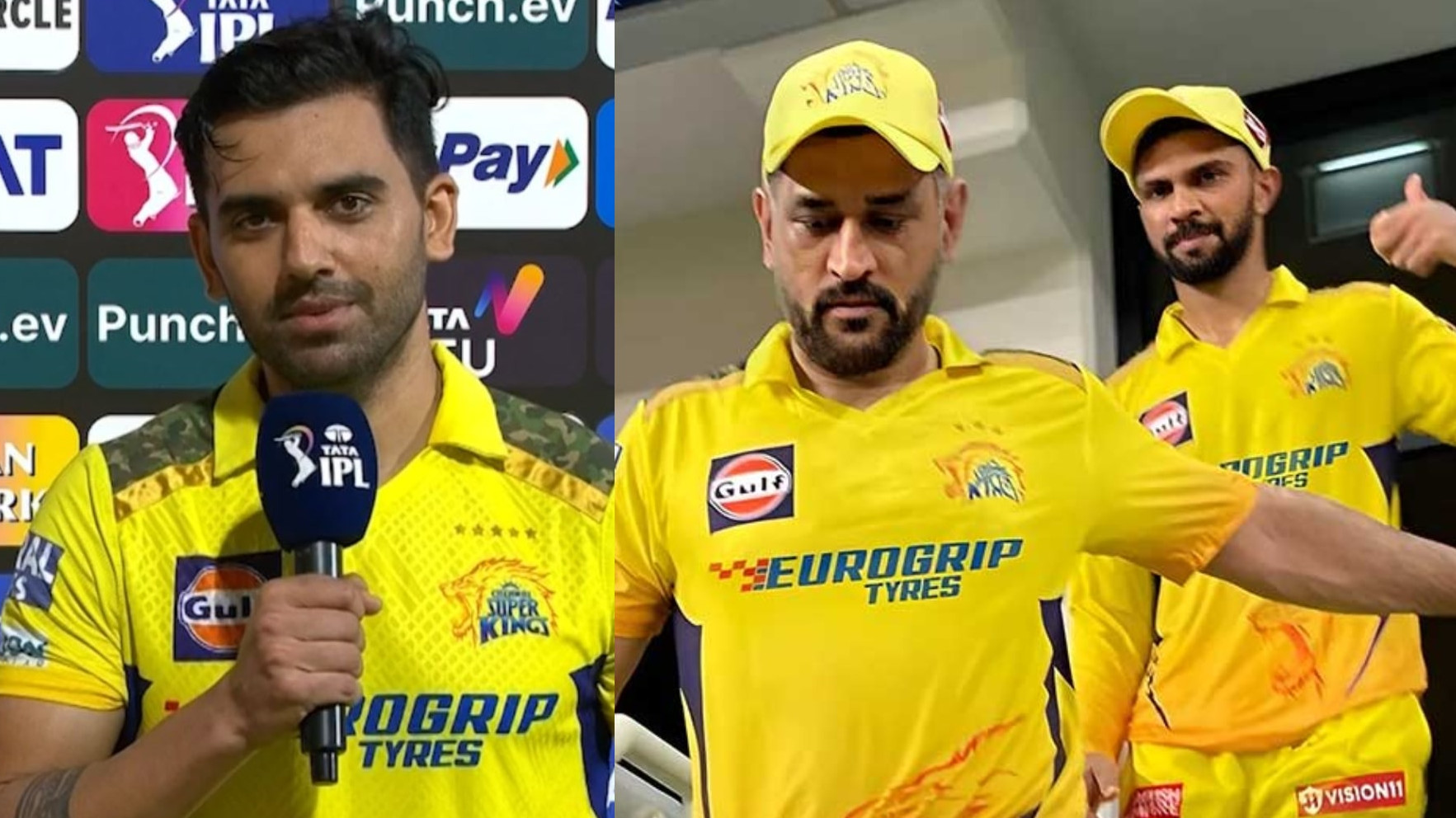 IPL 2024: ‘I get confused where to see’- Deepak Chahar on being asked if he looks towards Dhoni or Ruturaj for instructions