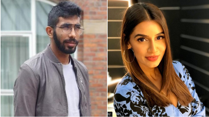 Jasprit Bumrah reacts to wife Sanjana Ganesan's latest picture on Instagram