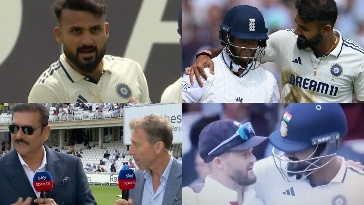 ENG v IND 2025: WATCH- Akash Deep and Ben Duckett hug each other to make up amidst criticism from Shastri and Atherton