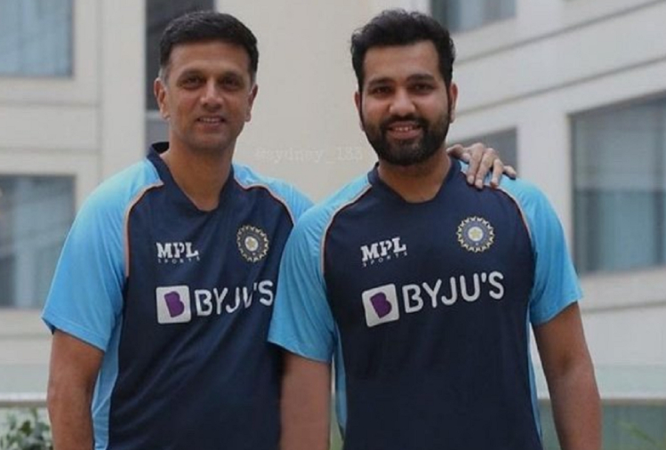 Dinesh Karthik praised Rohit's captaincy and felt Dravid was taking the team in right direction | Twitter 