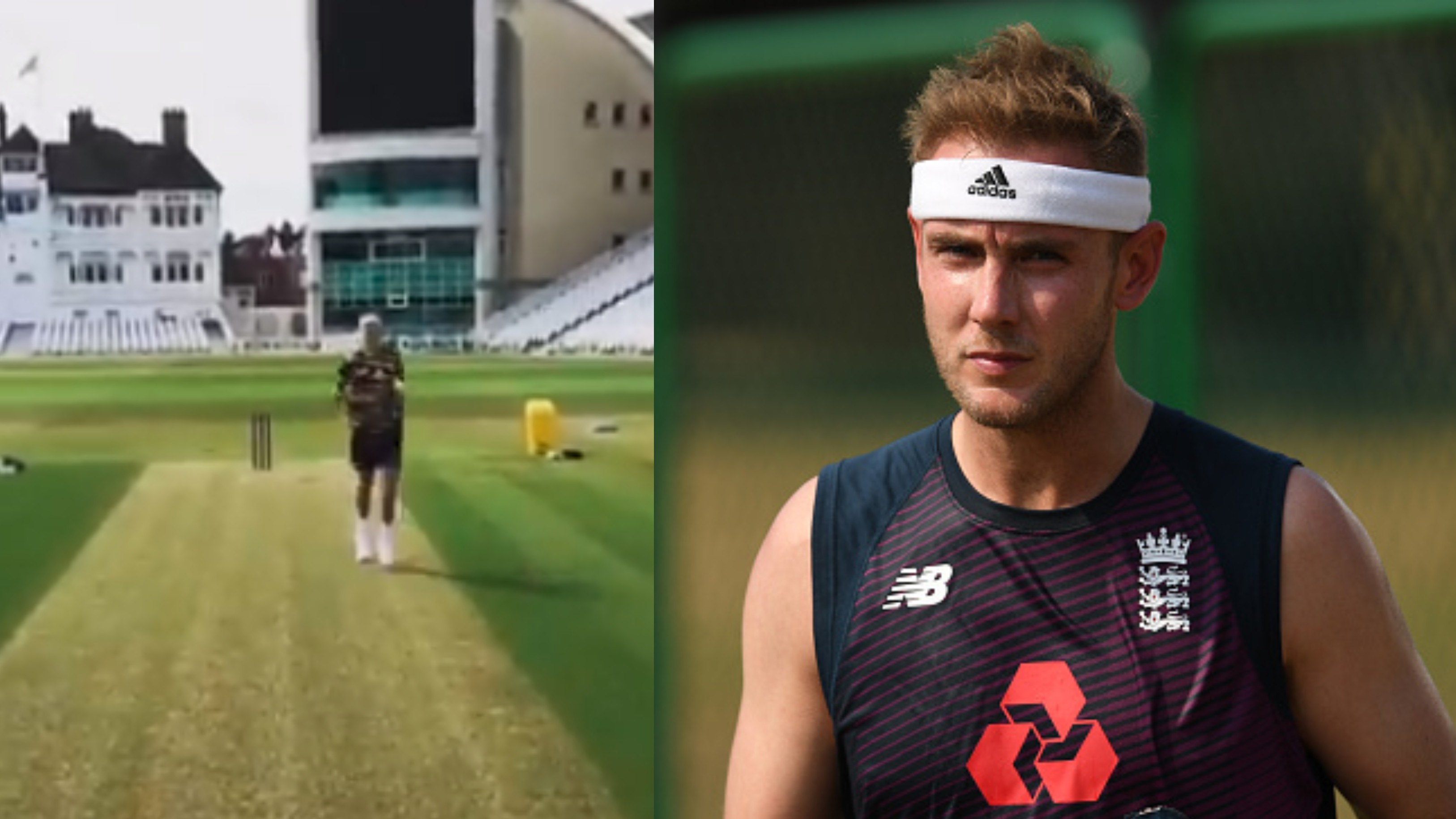WATCH - Added headband to avoid touching my face repeatedly, says Stuart Broad