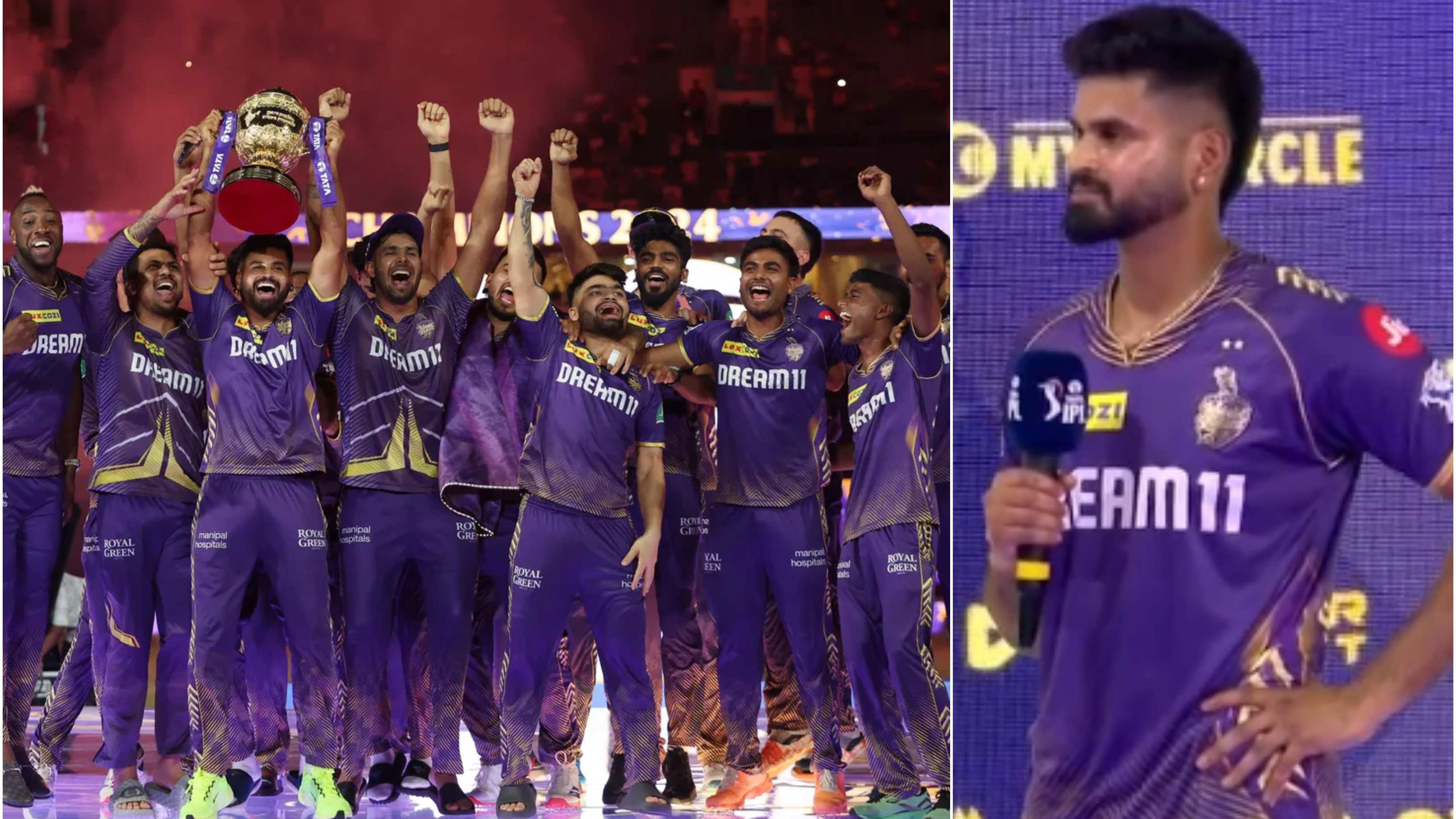 IPL 2024: “We played like invincibles throughout the season,” says Shreyas Iyer after KKR lift IPL title for third time