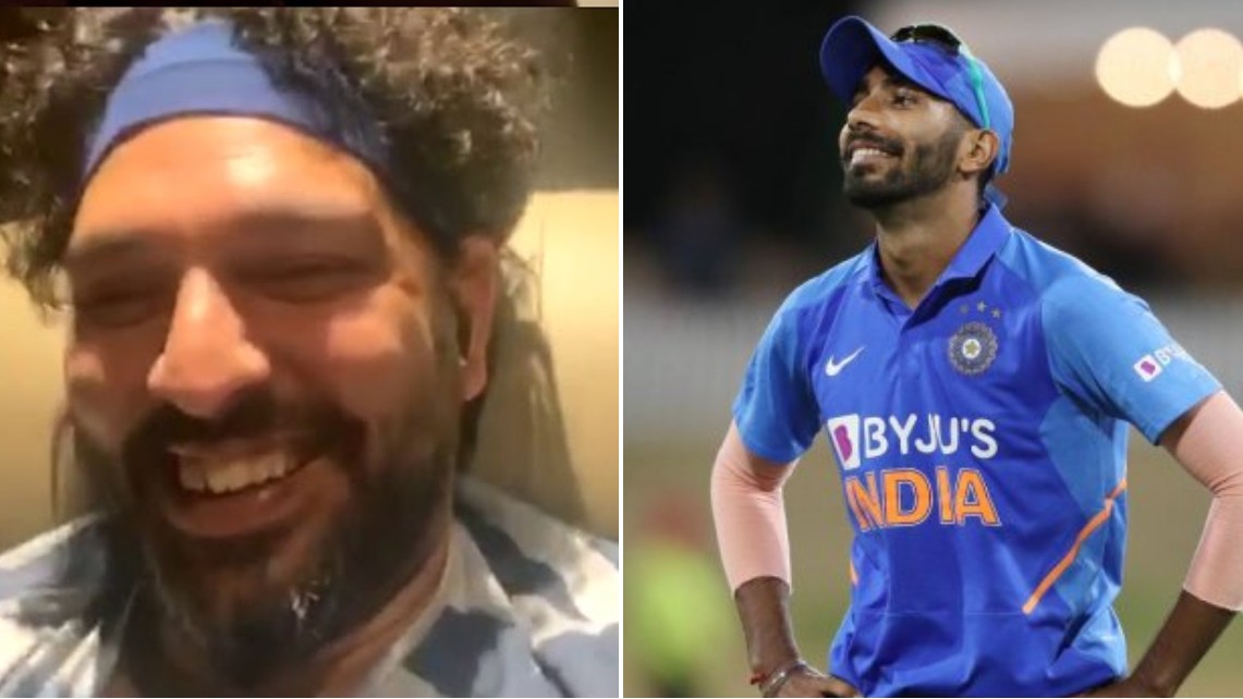 Yuvi paa what a hairstyle,