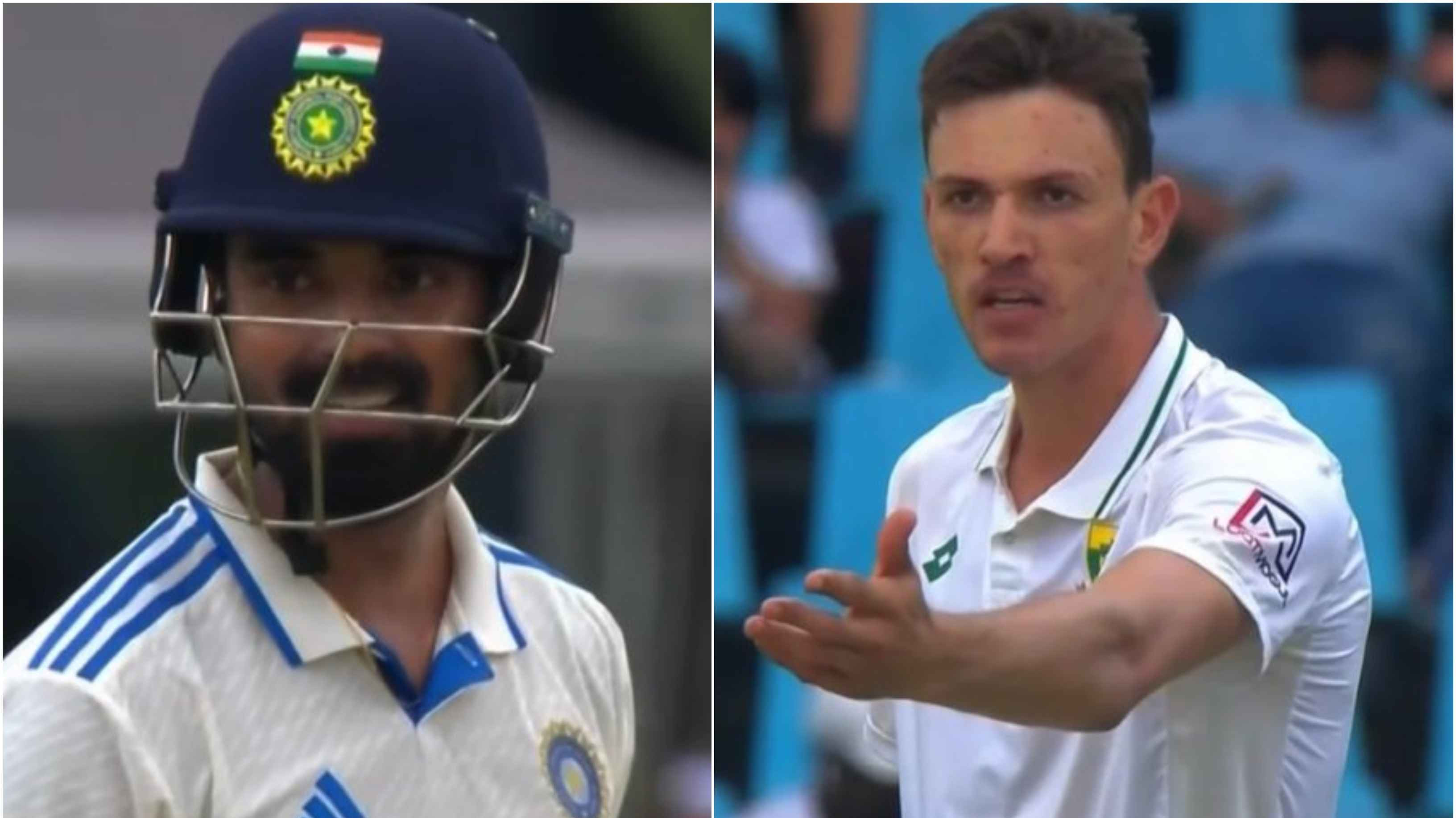 SA v IND 2023-24: WATCH – KL Rahul responds with a smile to Marco Jansen's sledge on Day 1 of Centurion Test