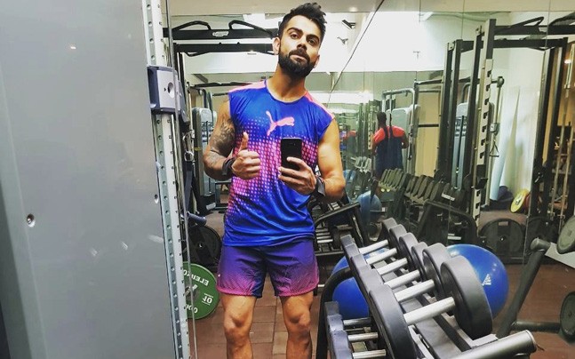 Kohli is deeply committed to his exercise regimen | Twitter