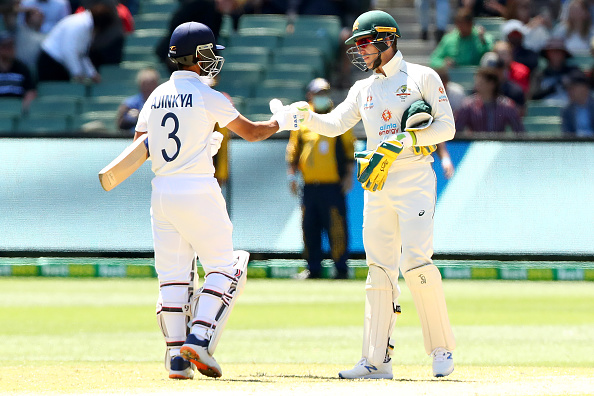 Ajinkya Rahane and Tim Paine | GETTY