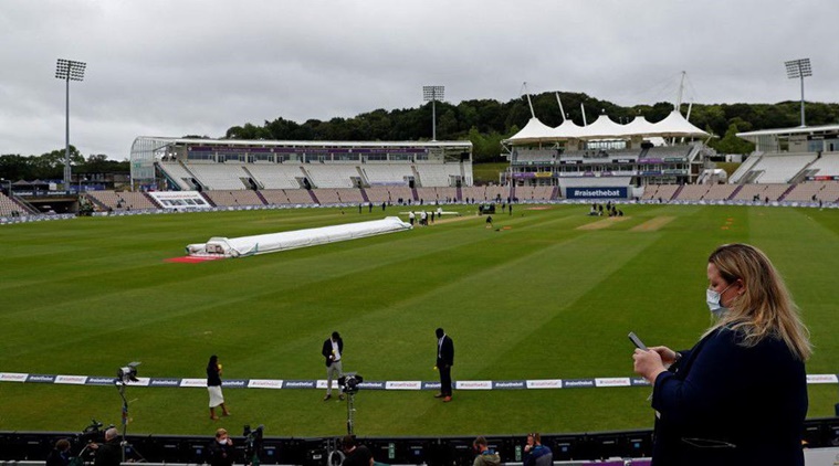 The opening day of the first England vs West Indies Test called off due to bad light | AFP