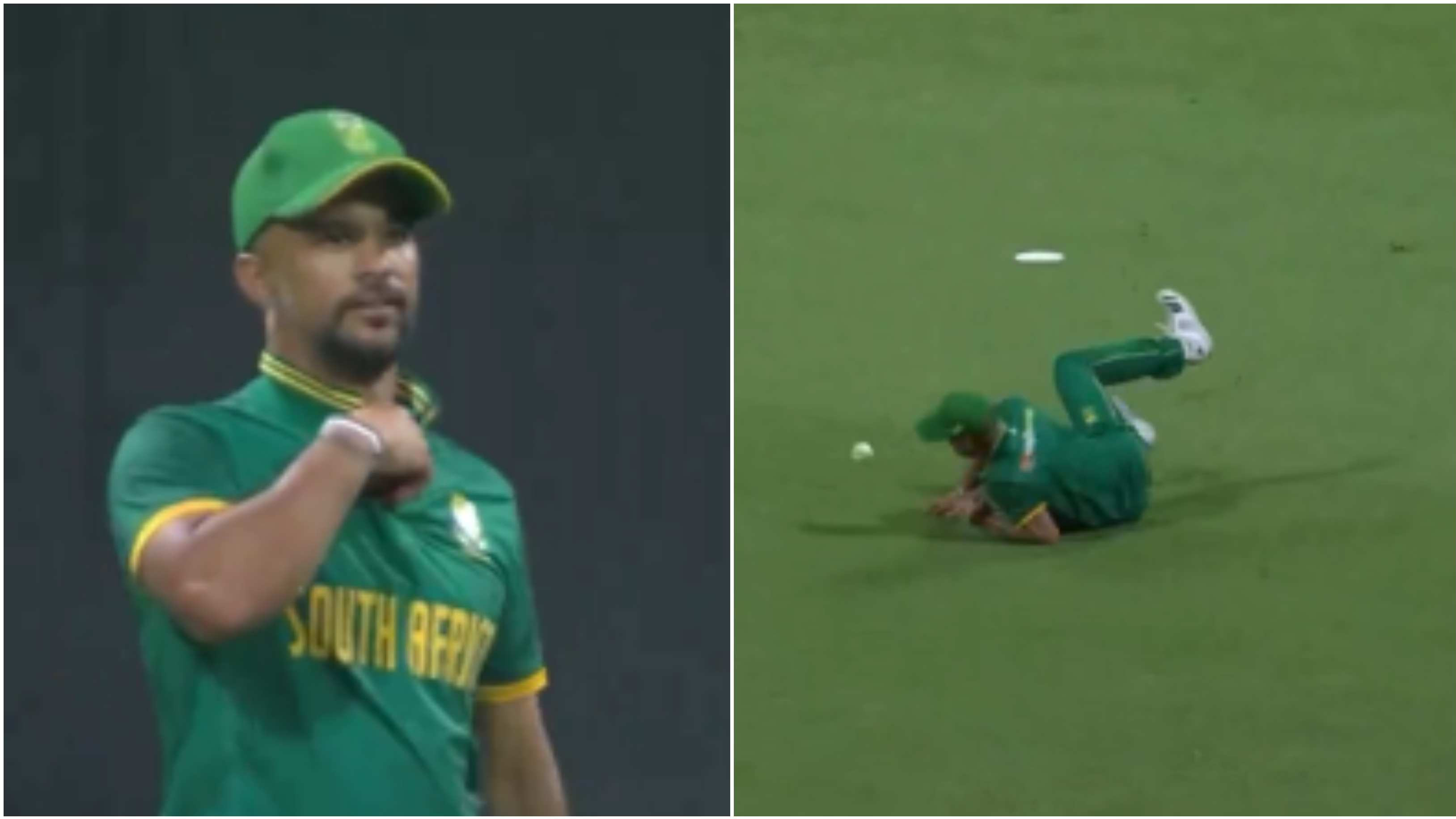 WATCH: South Africa’s batting coach JP Duminy makes appearance as a substitute fielder during 3rd ODI against Ireland