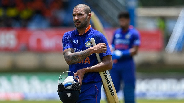 Shikhar Dhawan deletes emotional post days after being dropped from India's ODI team