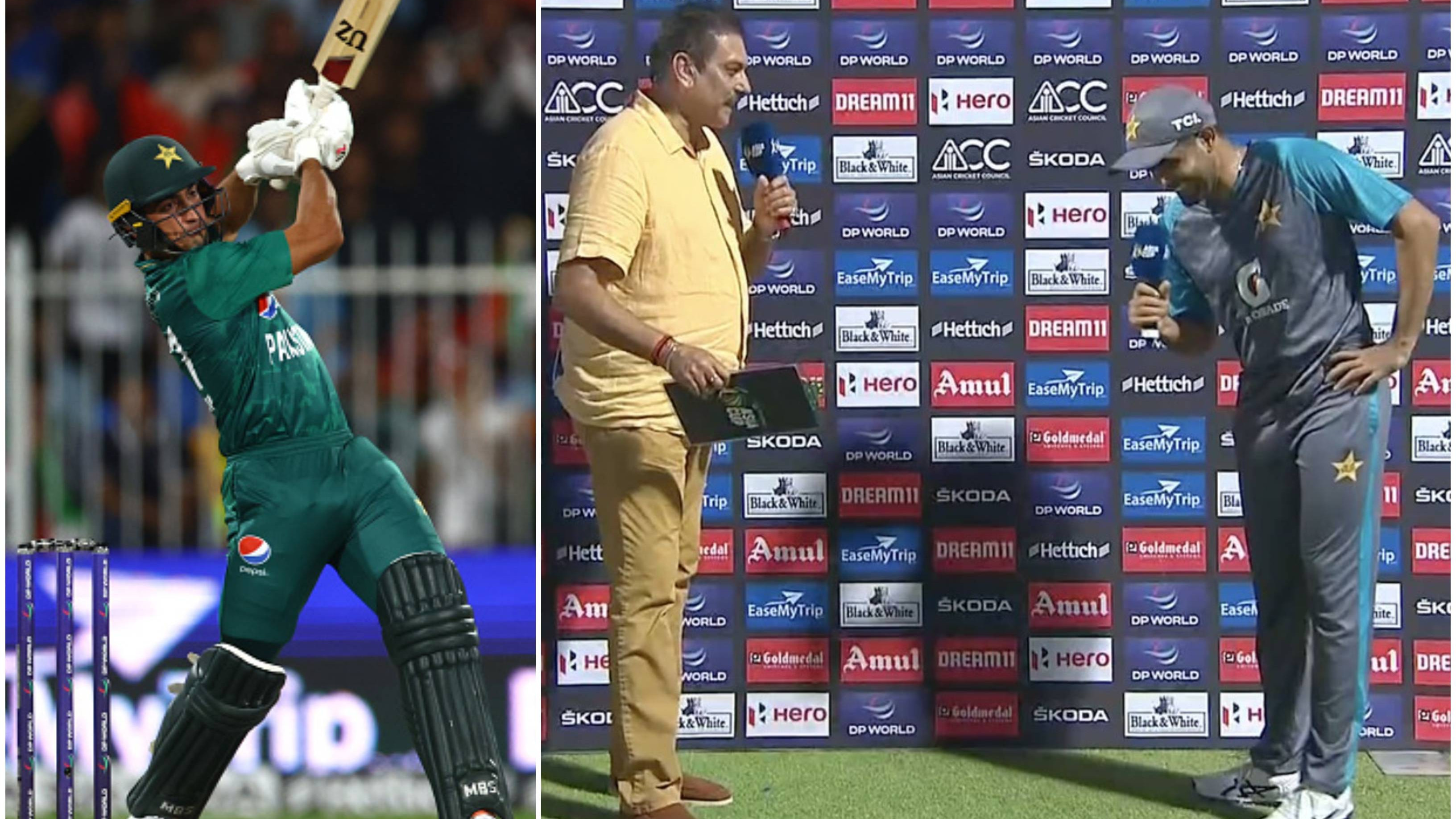 Asia Cup 2022: WATCH – “Thanks for reminding,” Shastri reacts after Babar compares Naseem’s sixes to Miandad’s last-ball 6